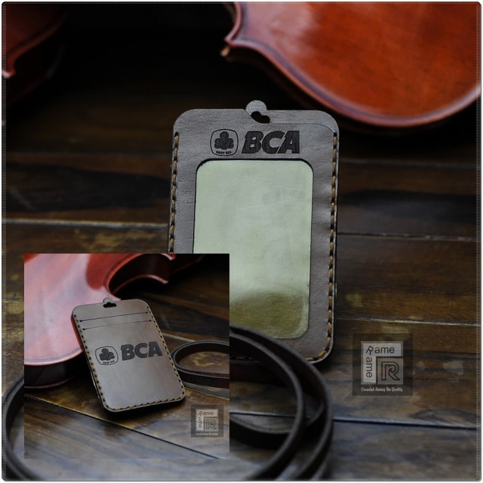 

Andra - Id Card Name Tag Holder Kulit Bank Bca