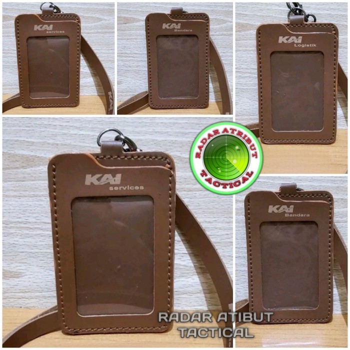 

Andra - Id Card Holder Tali Lanyard Name Tag Logo Kai All Divisi