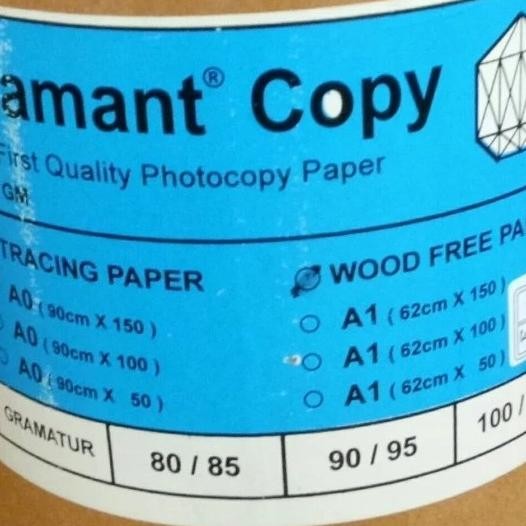 TERLARIS - KERTAS PLOTTER A0 150M DIAMANT