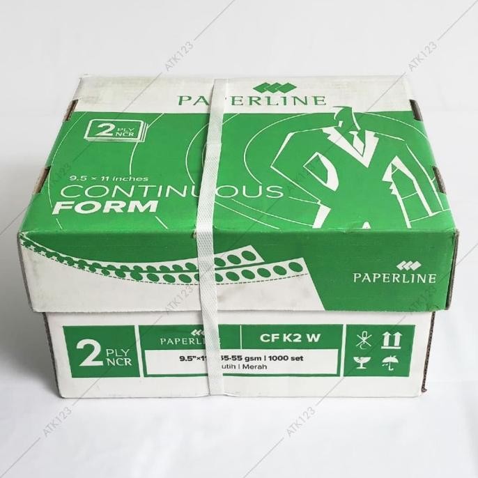

NEW Continuous Form Paperline 2 Ply Warna 9 1/2 x 11 in (K2 W)