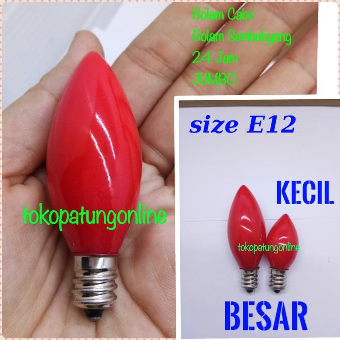 

Ready Bohlam Lampu LED Sembahyang E12 KYT 2 PC
