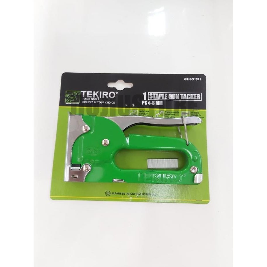 

TEKIRO STEPLES TEMBAK - STAPLES TEMBAK TEKIRO JOK - STAPLER GUN - STAP ORIGINAL DAN TERPERCAYA