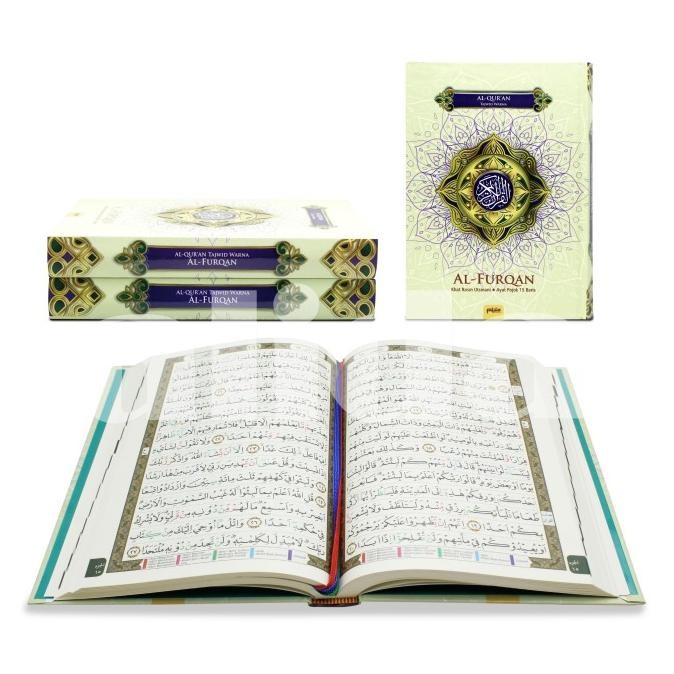 

siap kirim alquran al-furqan uk a5 tajwid warna al-quran mushaf alfurqan alfurqon