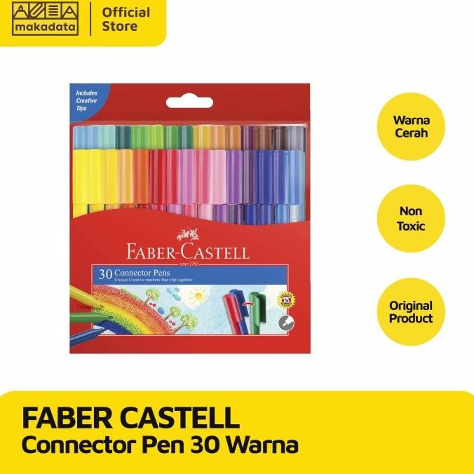 

Sale Connector Pen | Spidol Faber Castell 30 Warna