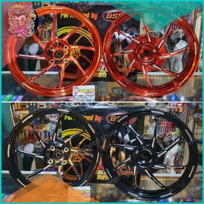 velg bst enkei 1 ak88 palang 8 r14 cnc alloy pnp vario 125 150 pcx cbu