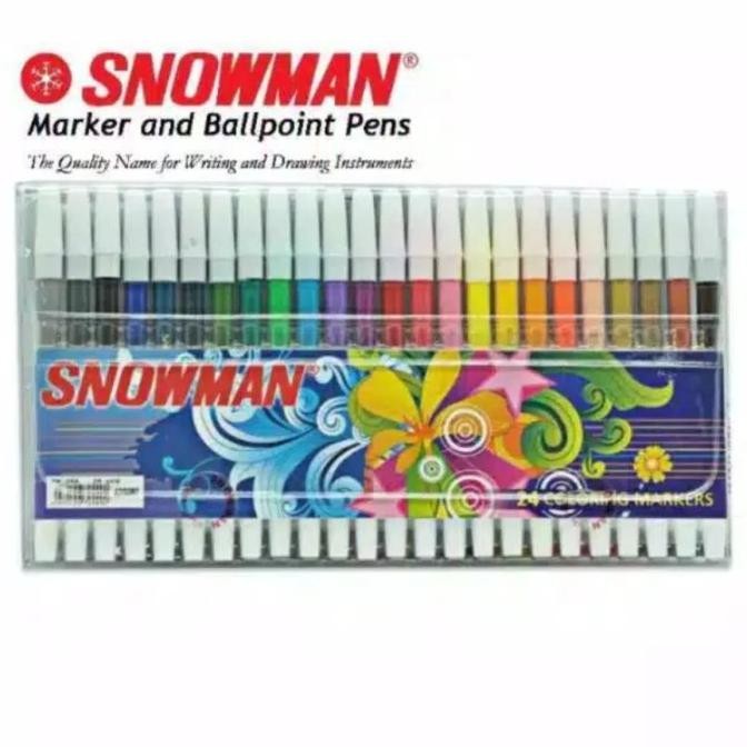 

Sale Spidol 24Warna Snowman