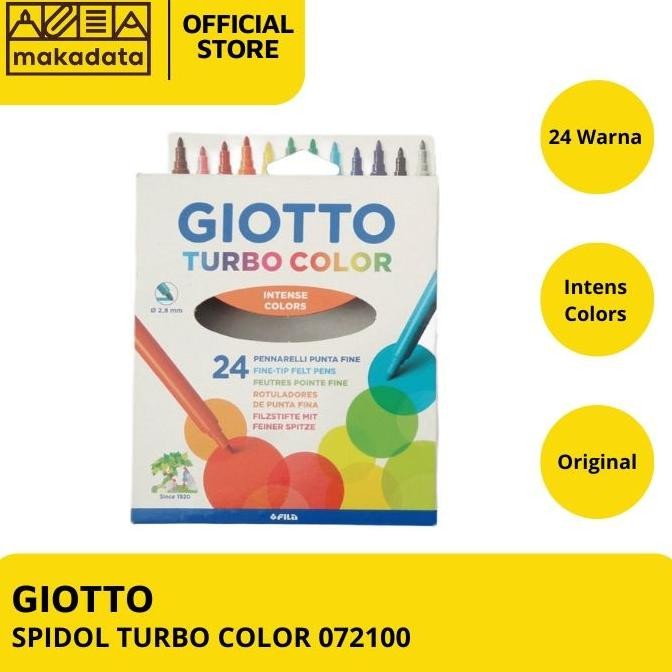 

Sale Spidol Warna | Spidol Giotto Turbo Color 24 Fine Tip Murah