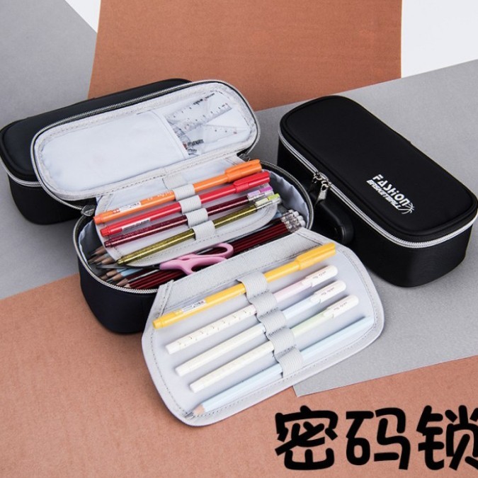 

PENCIL CASE KOTAK PENSIL DENGAN KUNCI KOMBINASI