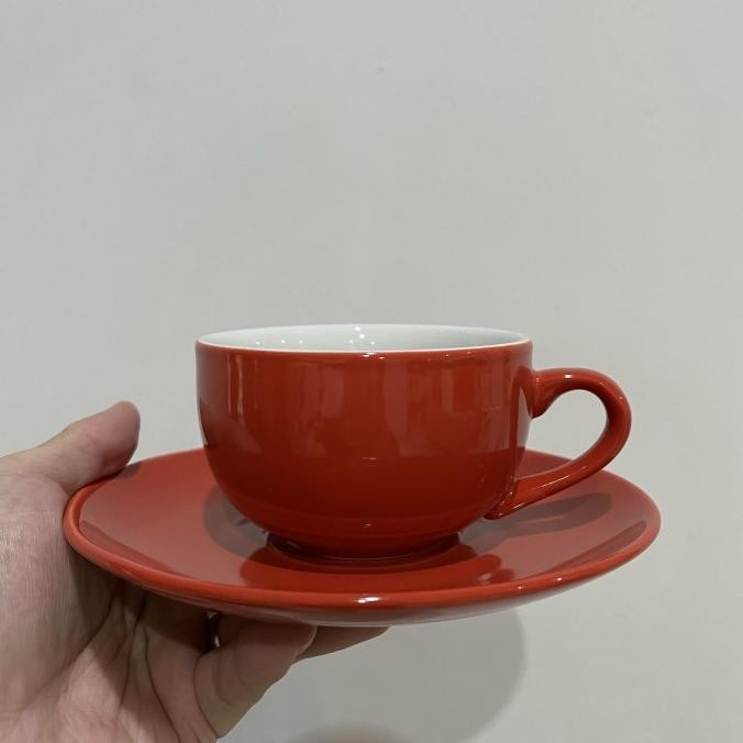 Gelas kopi keramik cappucino 250ml Latte - cangkir cup espresso cafe