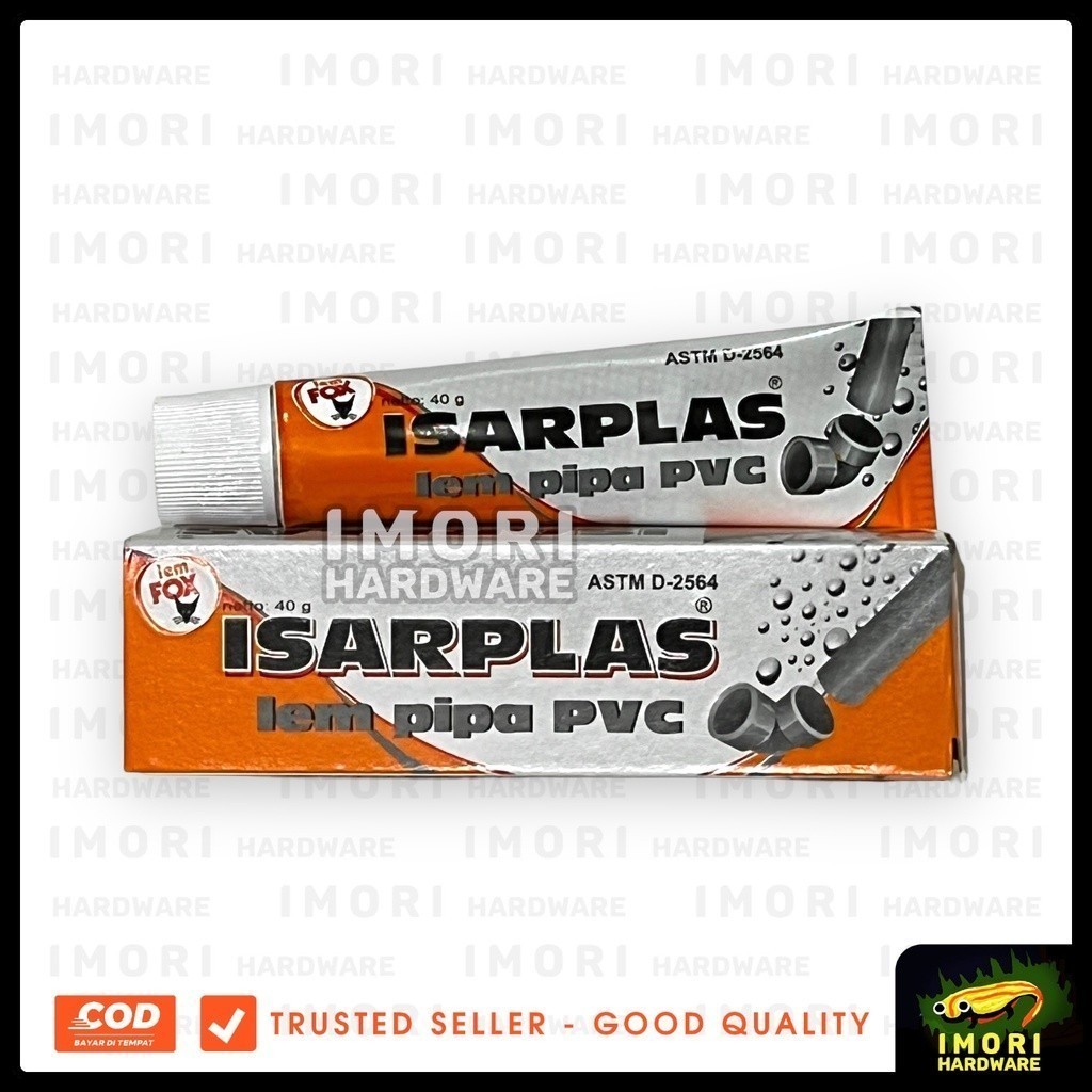 

ISARPLAS Lem Pipa PVC Paralon Glue Tube 40g