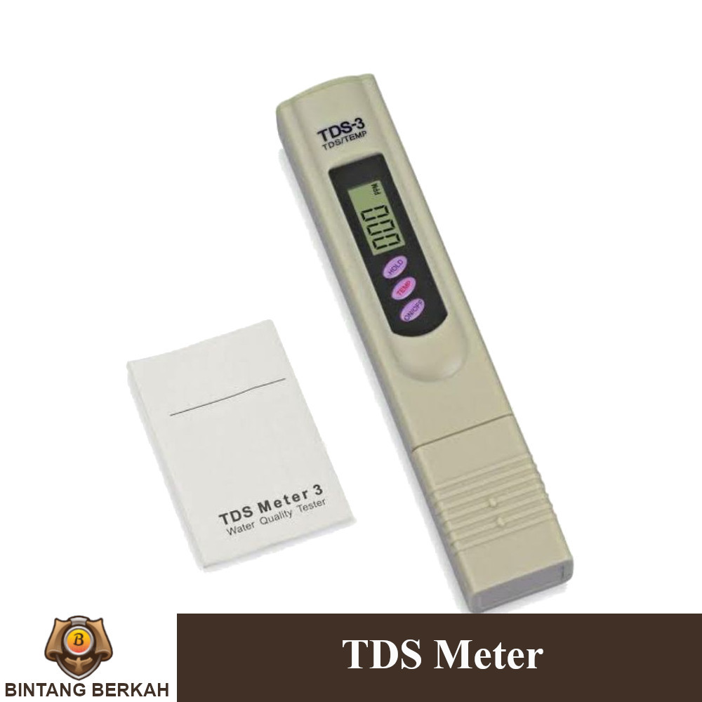 TDS Meter Hidroponik Pengukur ppm Pertanian