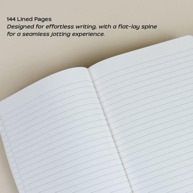 

PAPERMARK A5 LINED SOFT COVER NOTEBOOK