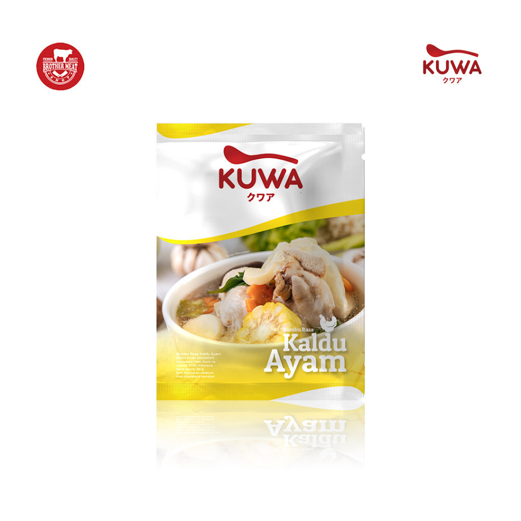 

KUWA Bumbu Kaldu Ayam 80gr NON MSG