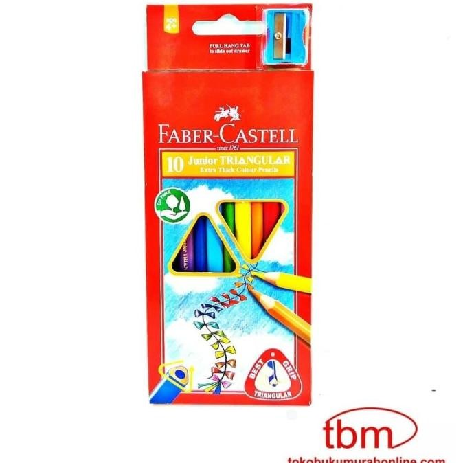 

Sale Pensil Warna Junior Triangular Colour 10L Faber Castle