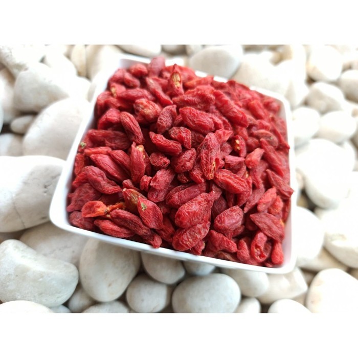 

Terlaris Dried Gojiberry 500 Gr / Kiche Kici / Wolfberry / Goji Berry 500 Gram