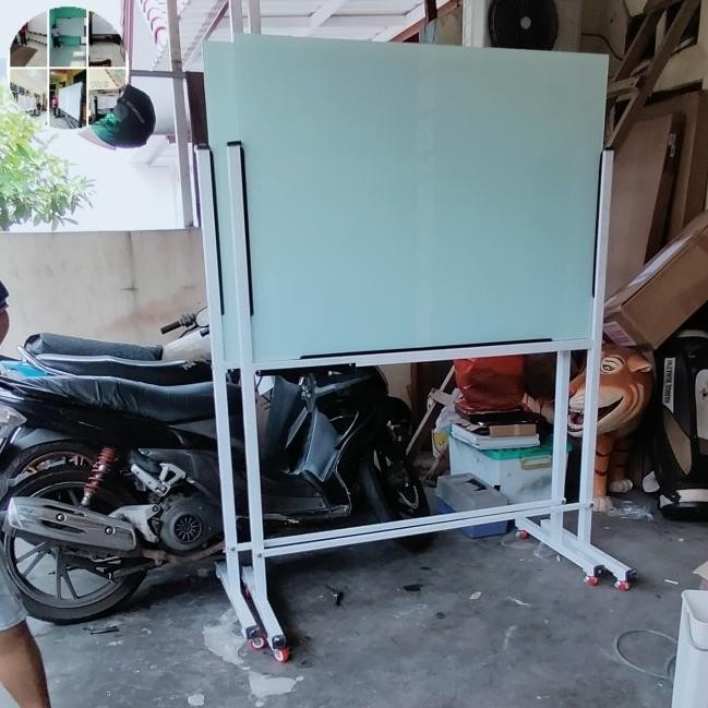 

TERBARU - glass board Standing 90 120 Cm