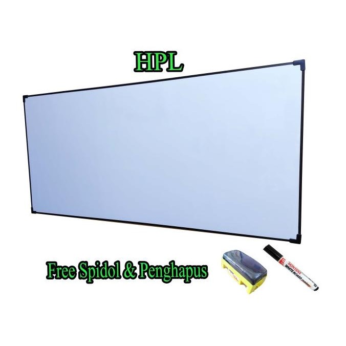 

TERMURAH - Papan Tulis 60 x 120 cm Whiteboard