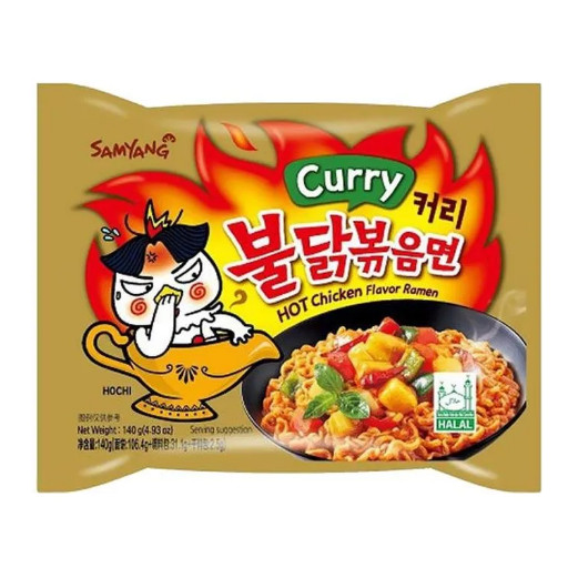 

Mie Korea Samyang Curry Original Asli