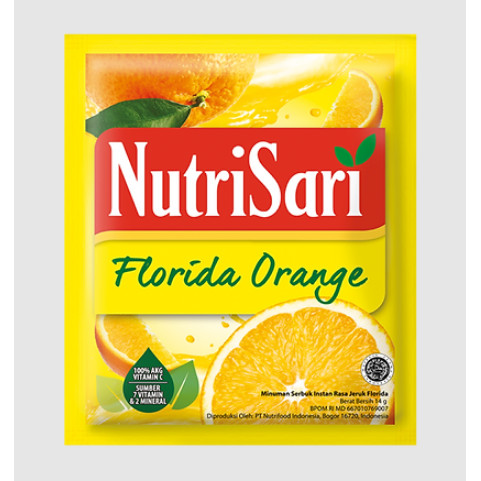 

Nutrisari Florida Orange Eceran 1 pcs Original Asli