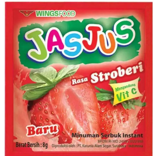 

Jasjus Strawberry 1 Pcs Eceran Original Asli