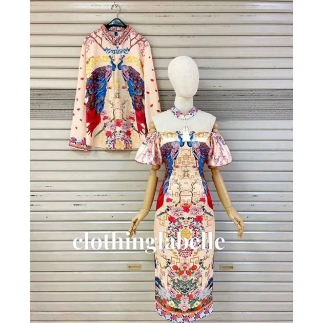 HJK cheongsam sangjit couple party dress