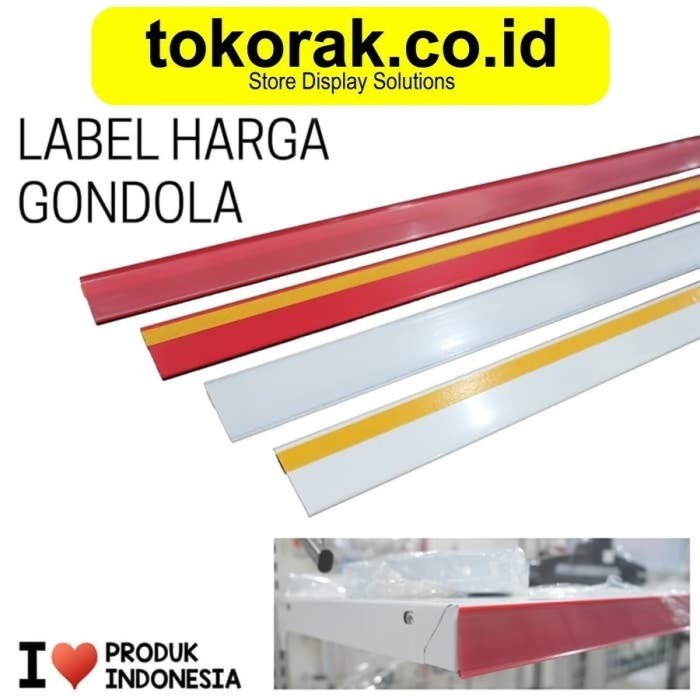 BERGARANSI LABEL HARGA/ PRICE TAG/ CARD/SUPERMARKET/DATA STRIP/MINIMARKET/GONDOLA
