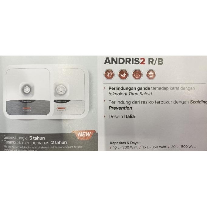 Water heater ariston 15 liter / ariston AN 15 R [terbaik]