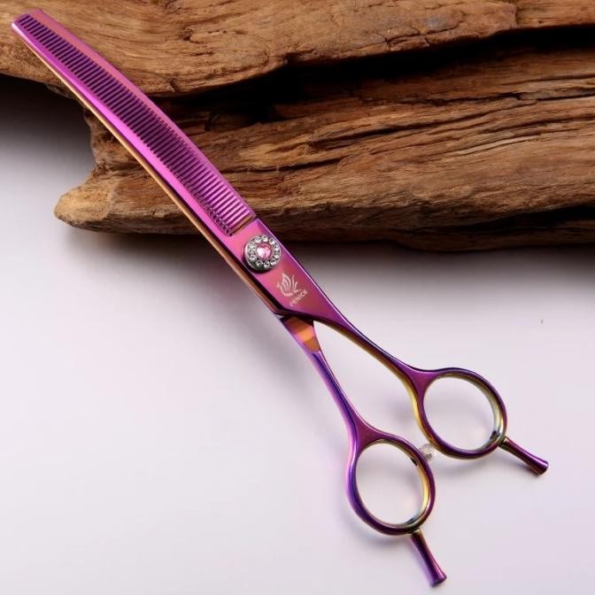 

NEW Fenice Professional JP440c 7 inch gunting thinning lengkung bulu hewan