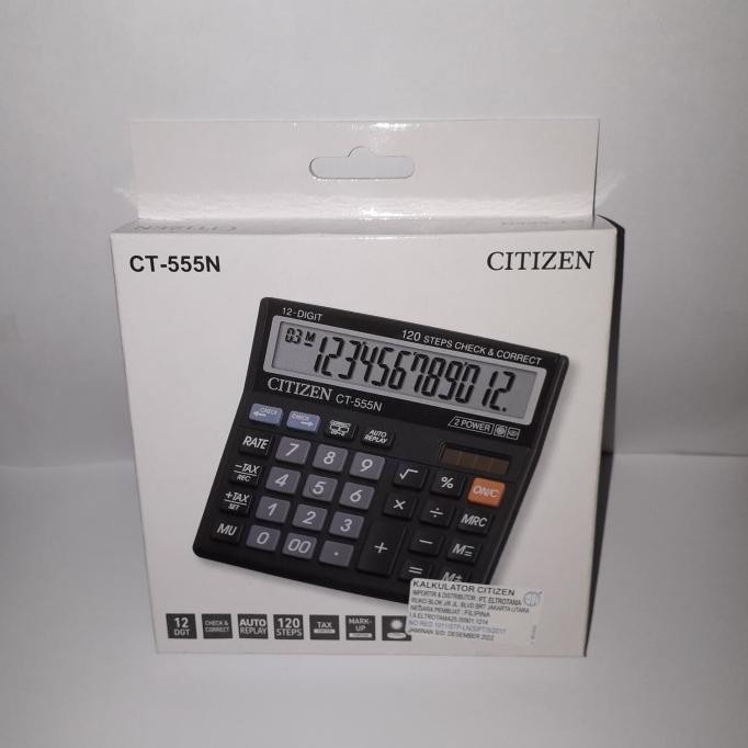

kalculator citizen CT-555N