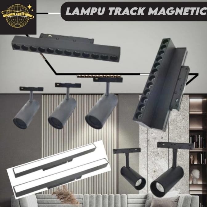 MAGNETIC LED TRACK LAMP / LAMPU TRACK MAGNETIC LED / LAMPU TRACK
