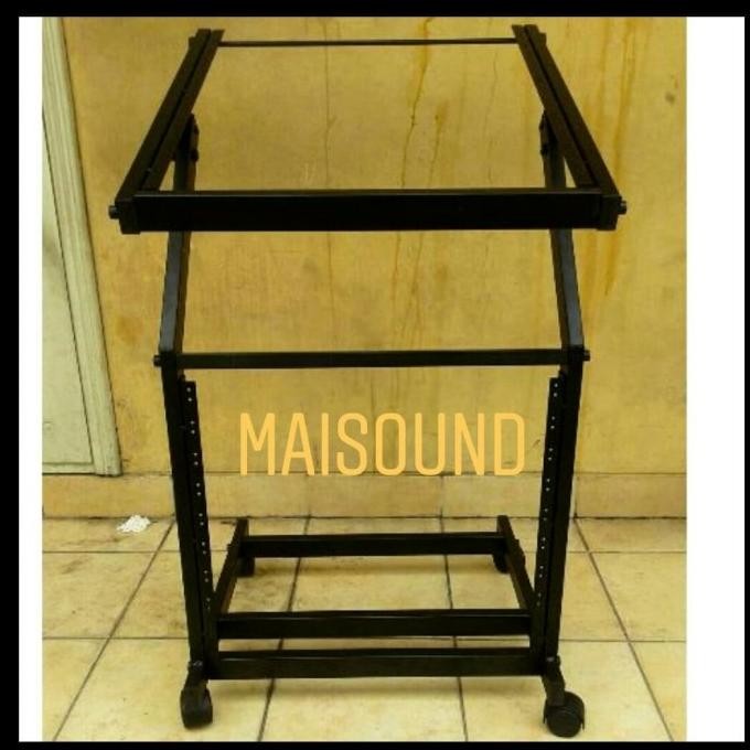 Rak Mixer Sound System / Audio 9U Import Bahan Full Besi rak power 9 u