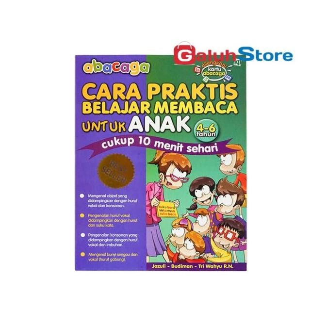 

TERMURAH Buku Bacaan Abacaga Cara Praktis Belajar Membaca Anak