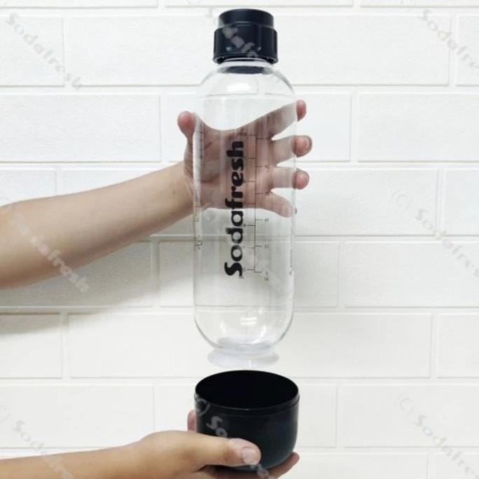 

Soda Fresh Botol Minum DrinkMate Hitam 1 Liter