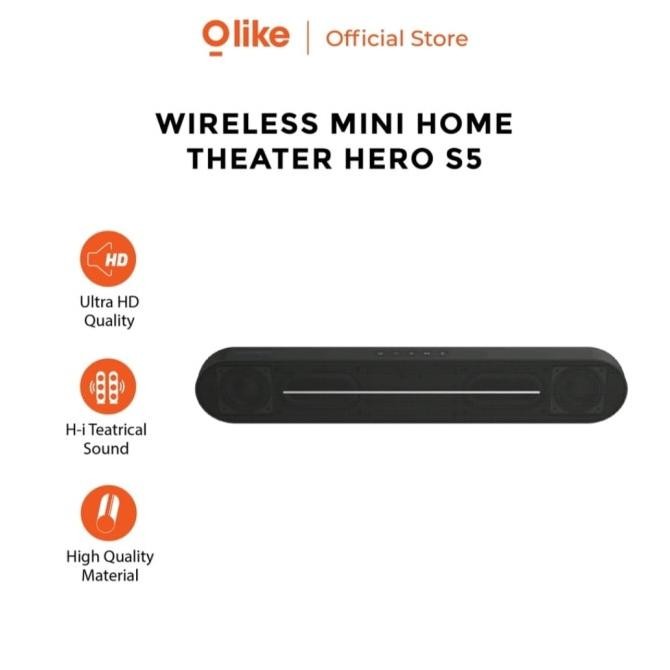 OASE WIRELESS MINI HOME THEATER HERO S5 GARANSI RESMI