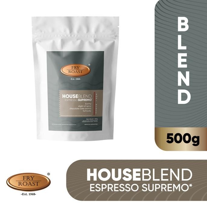 

Kopi House Blend Espresso Supremo 500 Gram Biji Dan Bubuk Original Dan Terpercaya