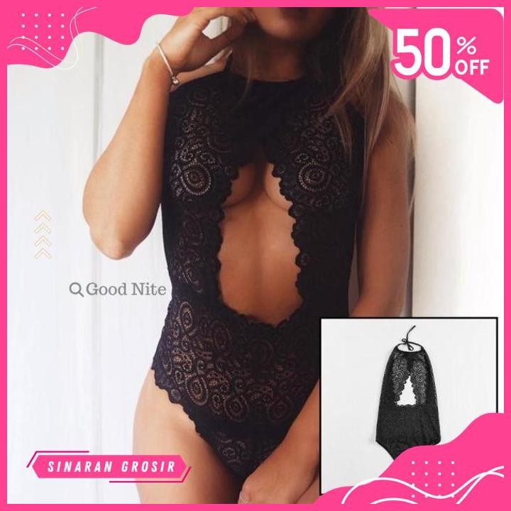 SINAR GROSIR LINGERIE SEXY HOT BINAL JUMSUIT LINGERIE TRANSPARAN BEST SELLER 