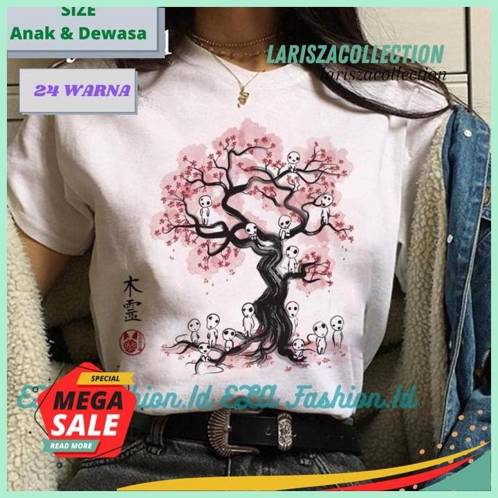 KAOS PREMIUM  BONEKA TOTORO STUDIO GHIBLI MIYAZAKI HAYAO MY NEIGHBOR TOTORO - T SHIRT KARTUN ANIMASI