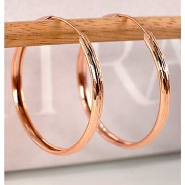 Ready Anting gypsy 75% gold -anting emas loop besar