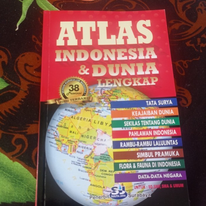 

TERBARU Buku ATLAS INDONESIA & DUNIA LENGKAP 38 PROVINSI BISA GRAB!