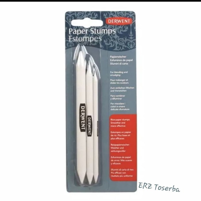 

TERBARU Derwent Paperstump Blister Set Paper Stump PROMO!
