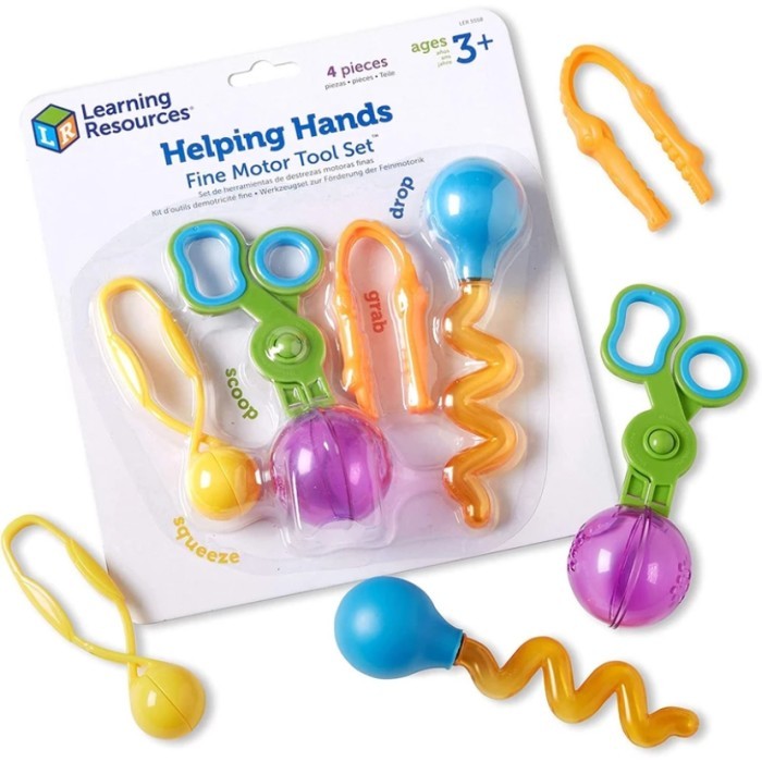 

TERBARU Learning Resource Helping Hands Fine Motor Tool Set HOT SALE!