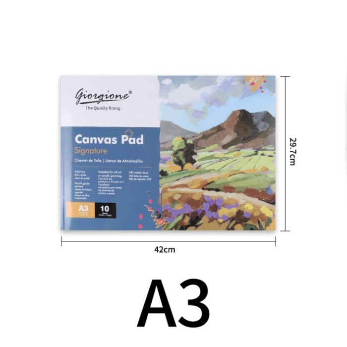 

TERBARU Giorgione Acrylic Oil Paint Book Lukisan Minyak Akrilik A3/A4/A5 G-AC