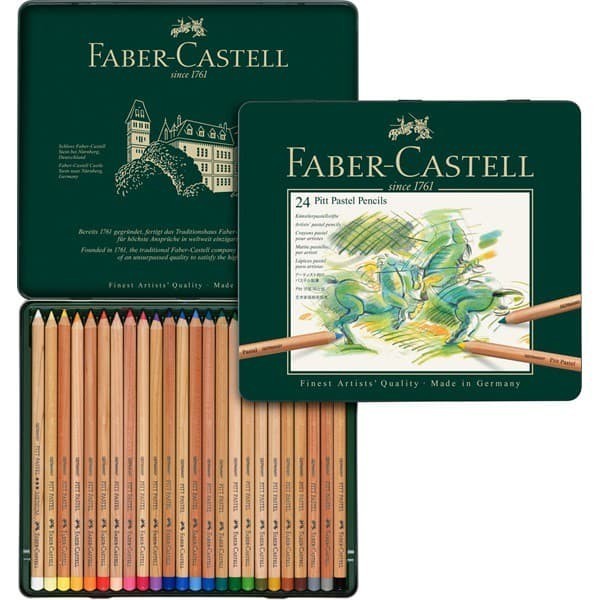 

TERBARU Faber-Castell PITT Pastel Pencil 24 Tin