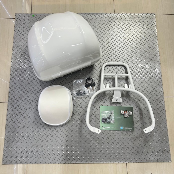 Top Box + Rack Original Piaggio Vespa Primavera Sprint x Justin Bieber