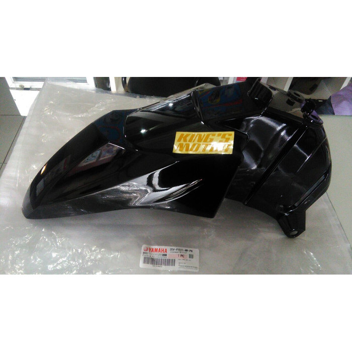 spakbor depan XEON GT 125, GT 125 HITAM ASLI YAMAHA