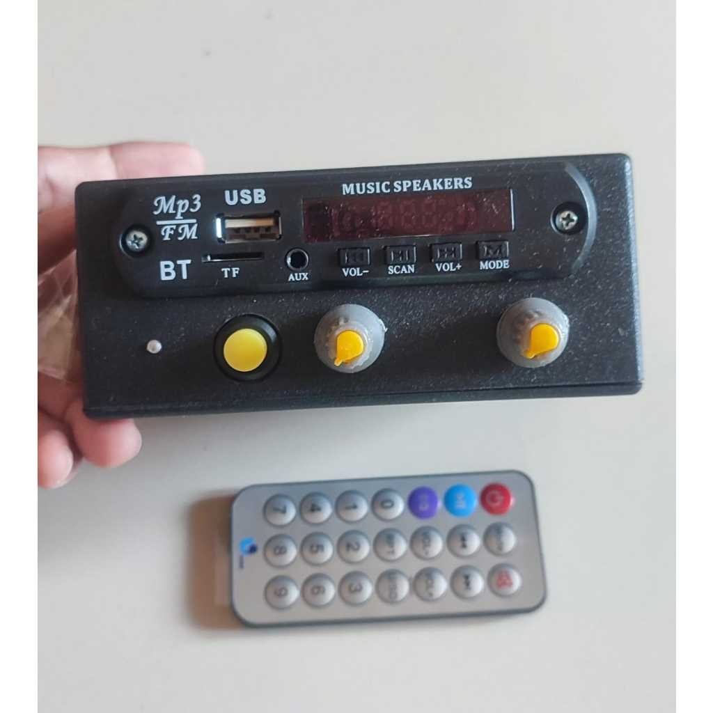 Power amplifier mini rakitan plus MP3 Bluetooth