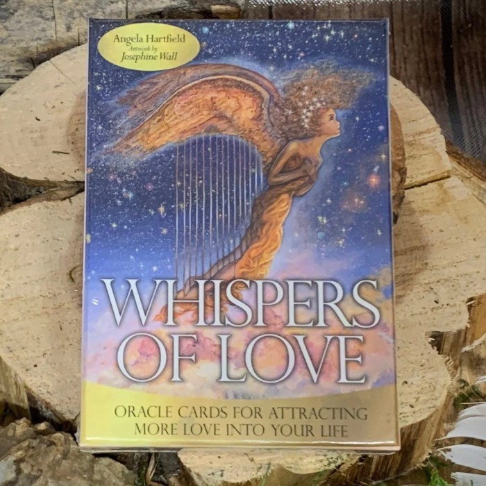 

TERBARU Whispers of Love Oracle Deck Tarot Oracle HOT SALE!