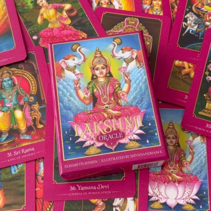 

TERBARU Lakshmi Oracle by Elisabeth Jensen Rockpool Oracle Card Deck