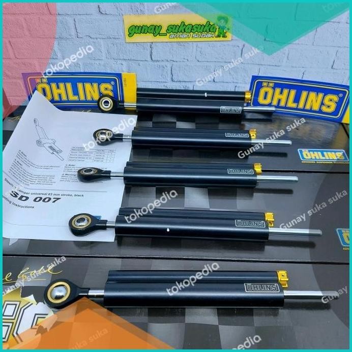 Stabilizer Stang - Steering Damper Ohlins SD 007 SD007 Black Original