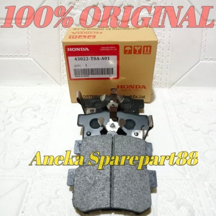 Terbaru.. Brake Pad Kampas Rem Belakang Honda Crv Thn 2008-2016 Ori